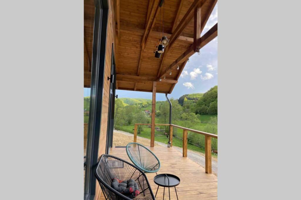 Valley House Cabana Cu Priveliste De Vis Sita Buzaului ภายนอก รูปภาพ