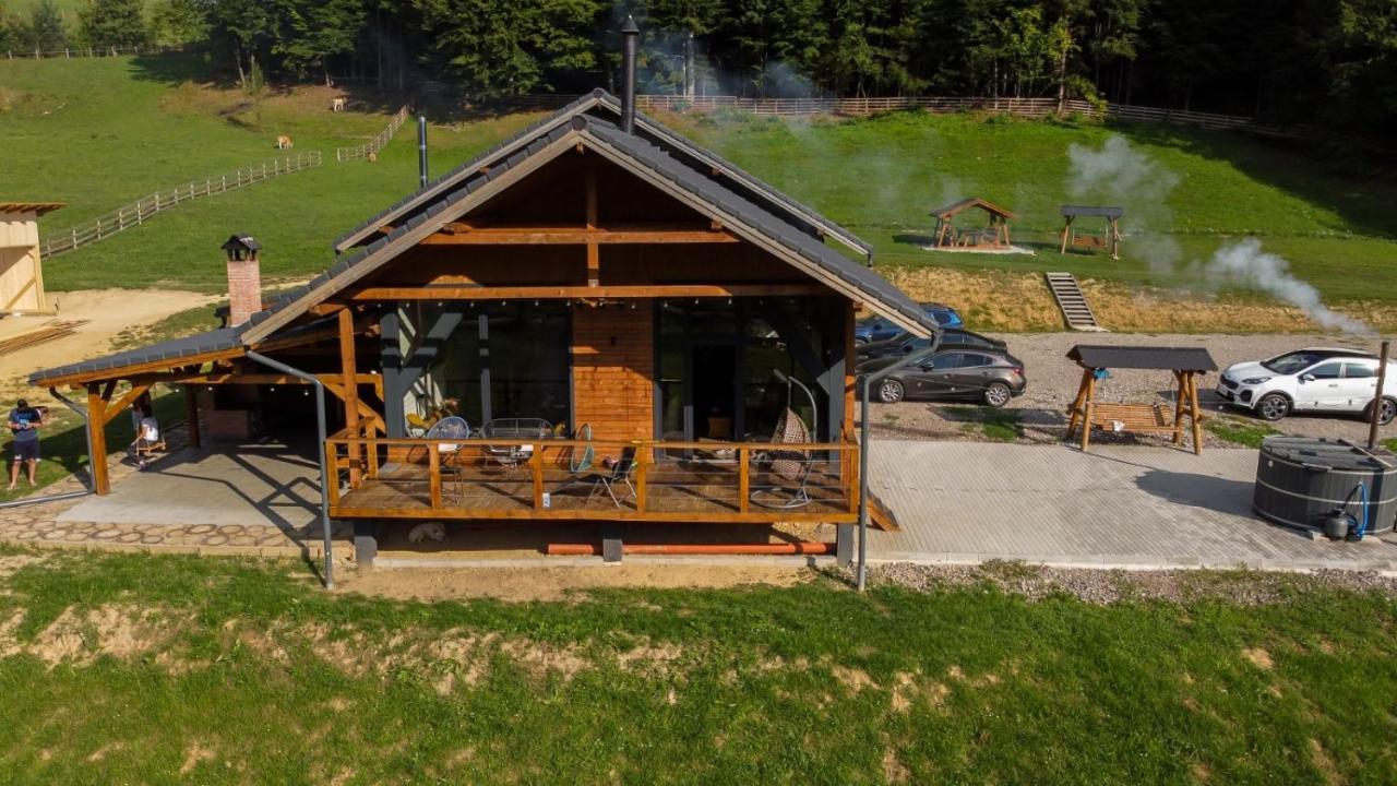 Valley House Cabana Cu Priveliste De Vis Sita Buzaului ภายนอก รูปภาพ